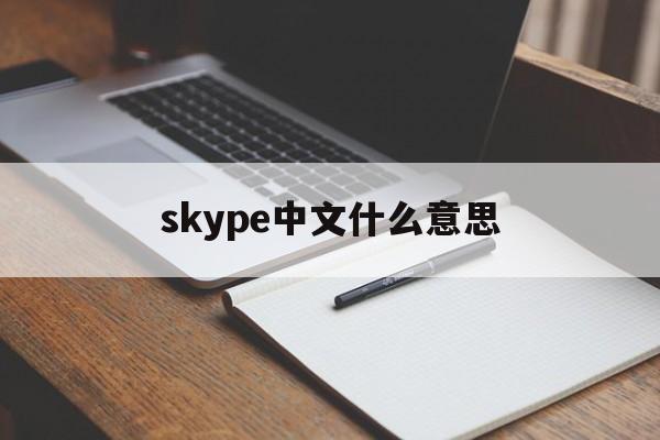 skype中文什么意思,skype什么意思中文翻译