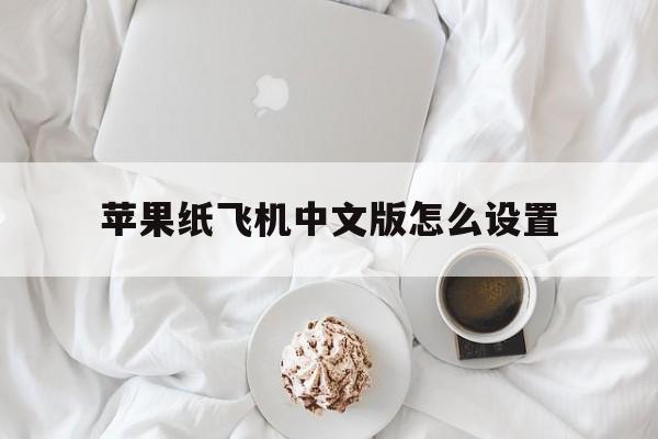 苹果纸飞机中文版怎么设置-苹果纸飞机中文版怎么设置汉化
