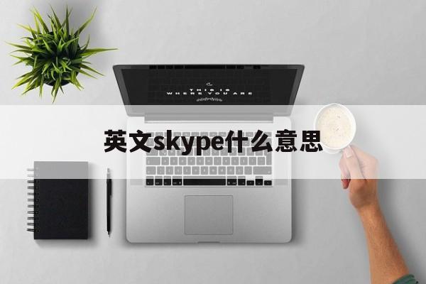 英文skype什么意思-skype翻译成中文是什么意思